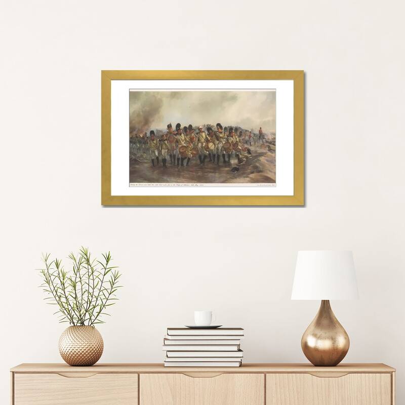 iCanvas "Steady The Drums And Fifes, 1811" by Lady Butler Bed Bath